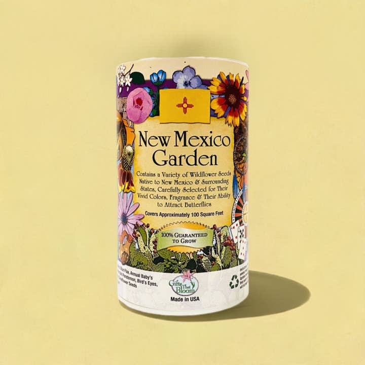 Gifts That Bloom - Wholesale Plant Seeds - New Mexico Garden Shaker Can2