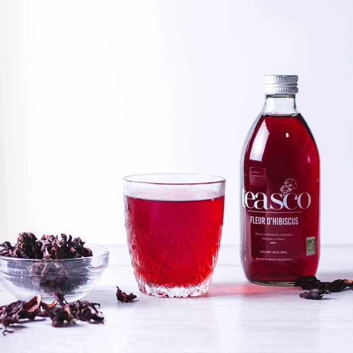 Tè biologico all'ibisco per la vendita all'ingrosso da parte di Teasco