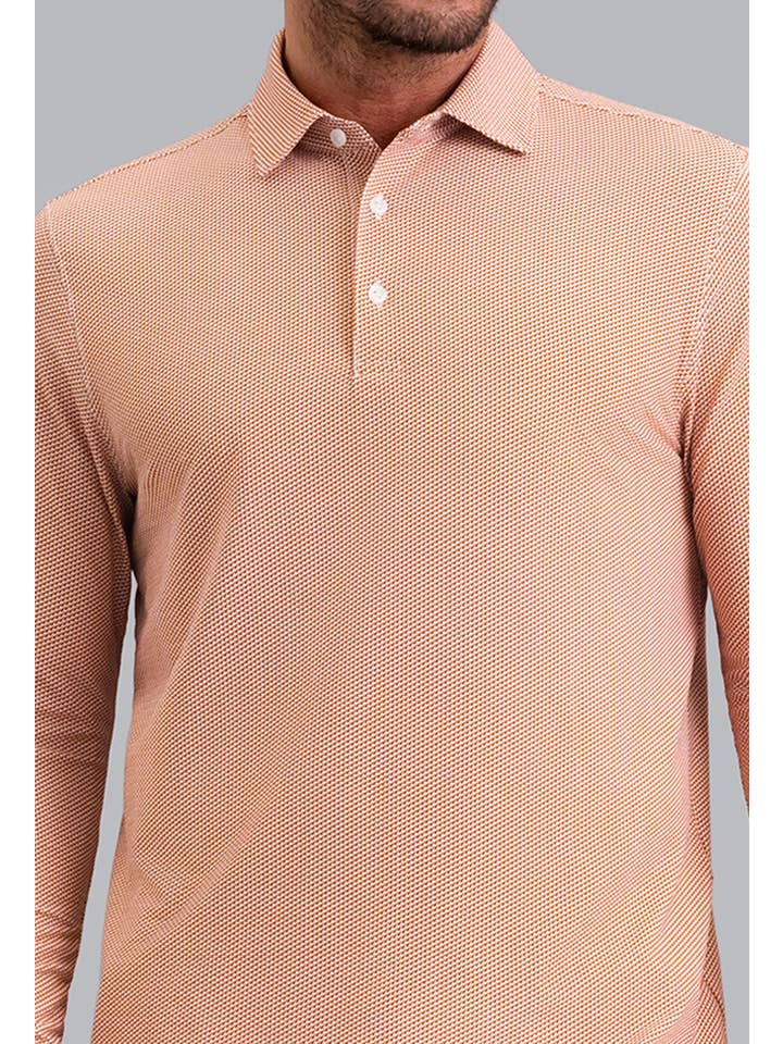 IBKÜL - Wholesale Polo - Men's - Cube Art Long Sleeve Polo10