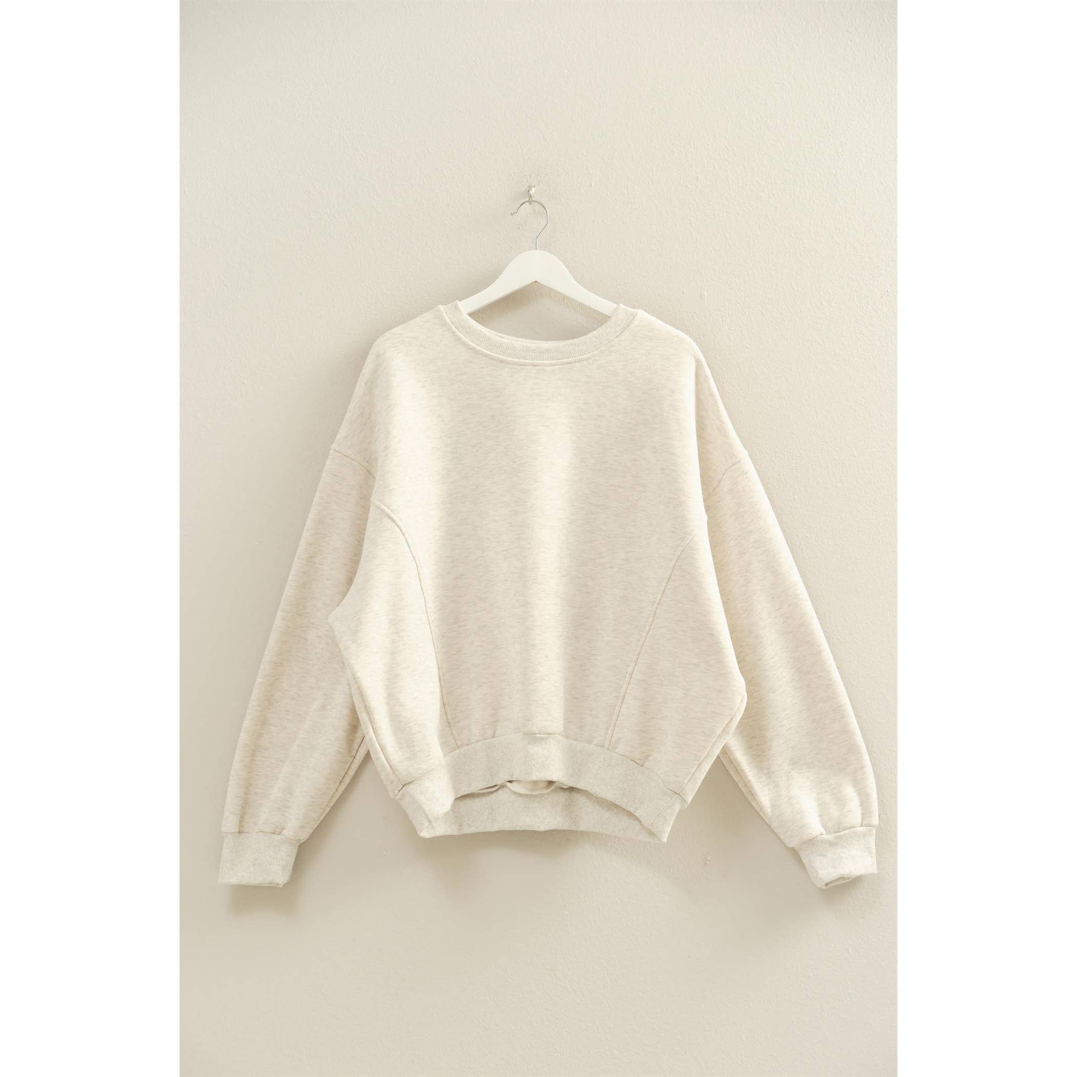 HYFVE - Wholesale Sweatshirt - Women's - Crew Neck Oversized Sweatshirt1