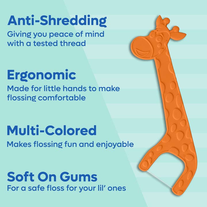 SmartLifEco - Wholesale Floss - Eco-Friendly Kids Flossers | Mint | PFA Free1