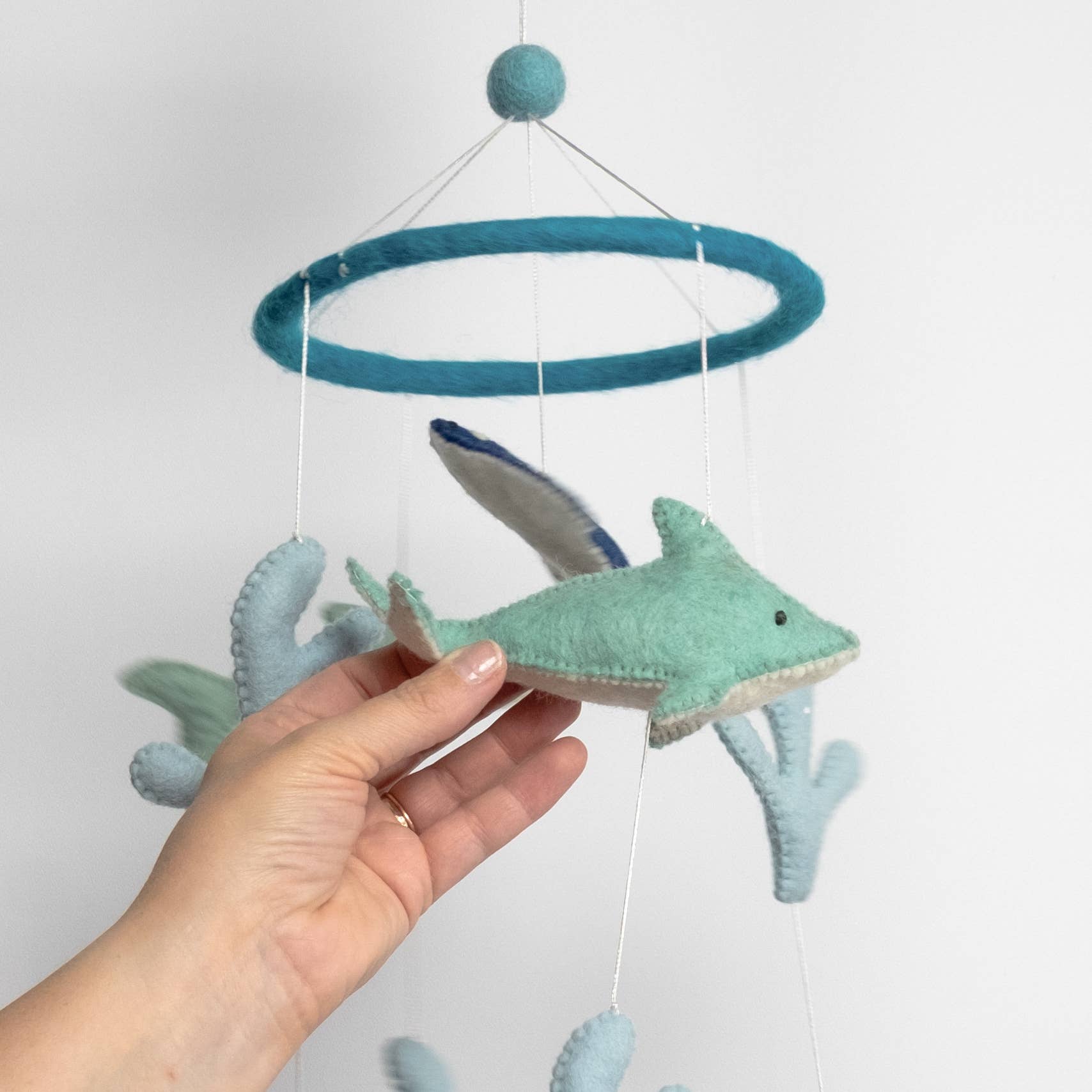 The Winding Road - Wholesale Baby Mobile - Baby Mobile - Sea Life - Nursery Decor3