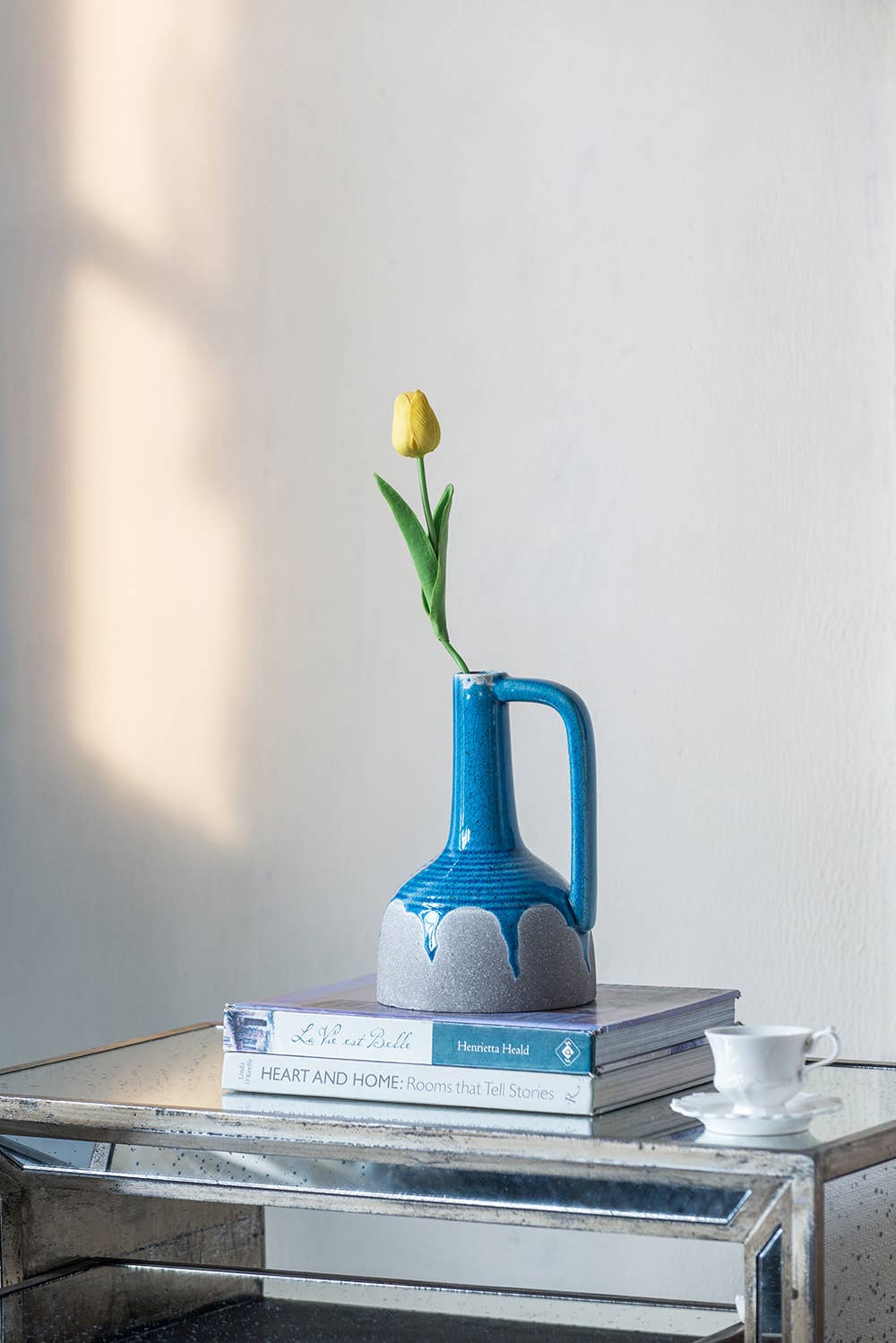 A&B Home Group Inc. - Wholesale Vase - 6x6x9" Cobalt Cloud Ceramic Jug4