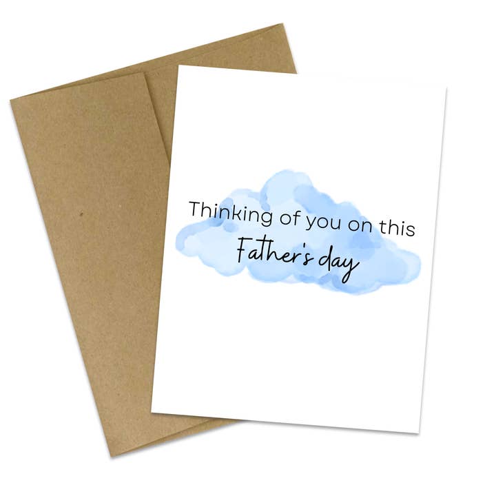 Father's Day Card | Thinking of You | Happy Father's Day for wholesale by Butterflies + Halos
