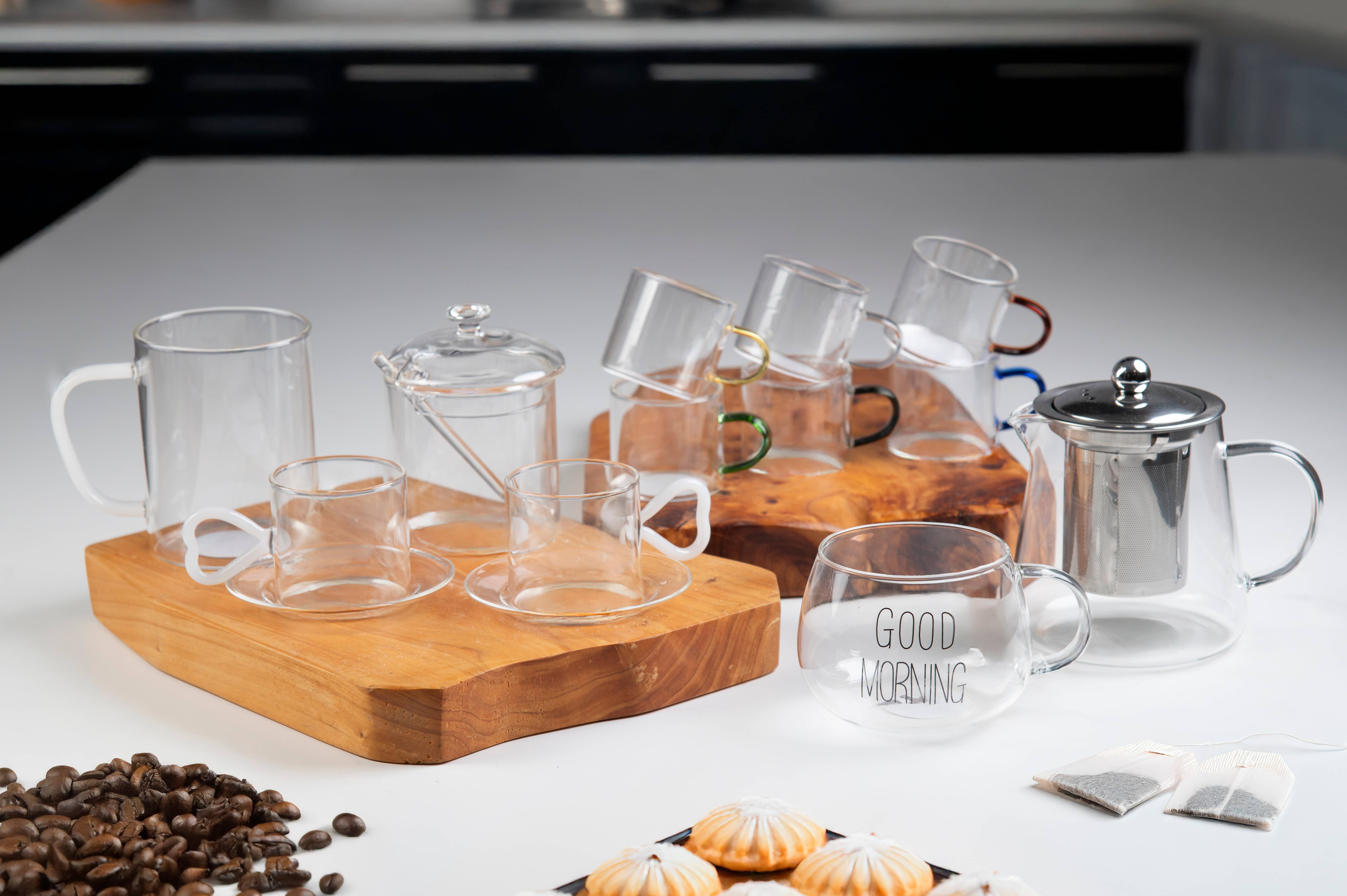 VdE Tivoli 1996 - Wholesale Cookie Jar - BOROSILICATE SUGAR BOWL WITH GLASS LID AND SPOON3