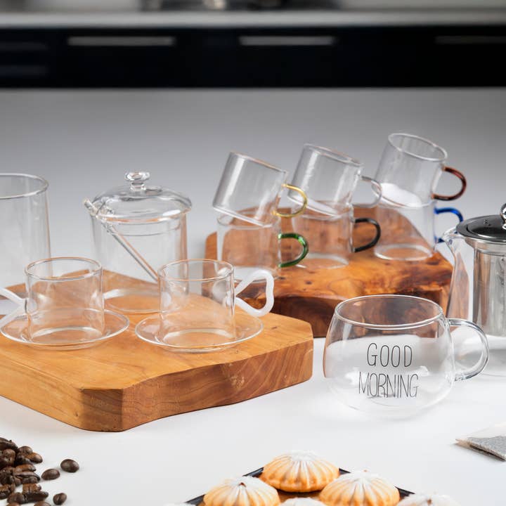 VdE Tivoli 1996 - Wholesale Cookie Jar - BOROSILICATE SUGAR BOWL WITH GLASS LID AND SPOON3