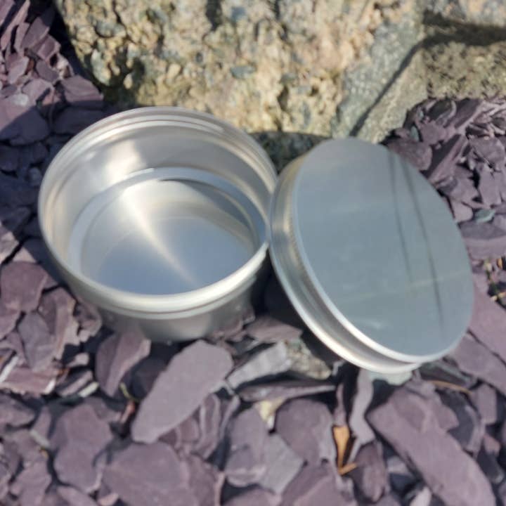 Round Soap Travel Tin - Small for wholesale by SkincareBOOtique