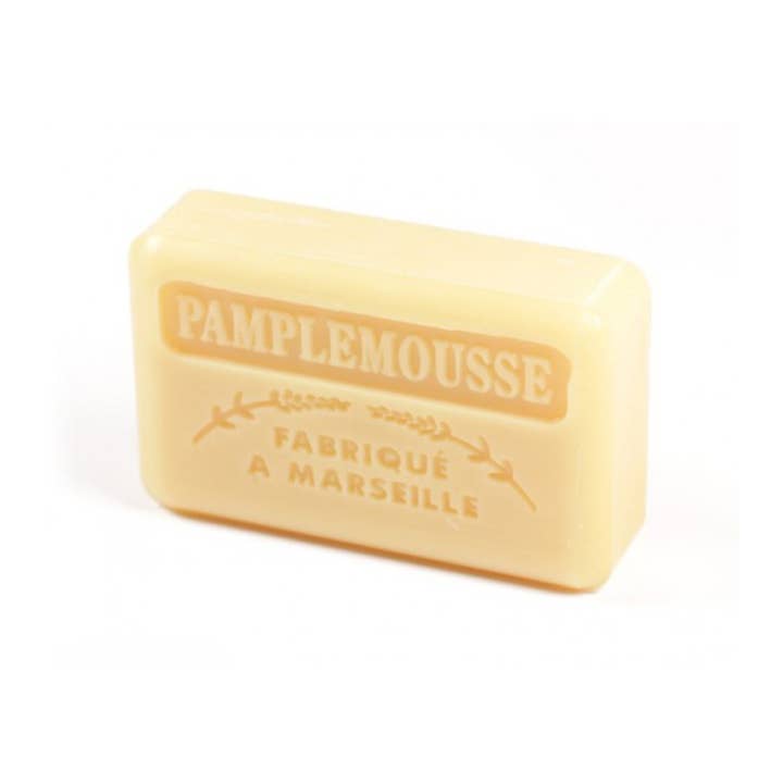 Au Savon de Marseille - Wholesale Bar Soap - Grapefruit - French soap with organic shea butter 125g