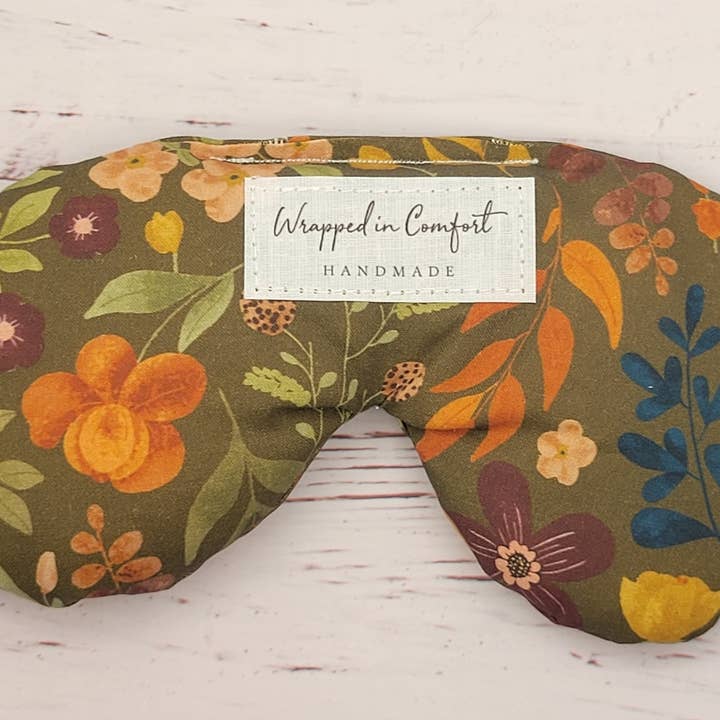 Coussin des yeux en coton biologique pour la vente par Wrapped In Comfort