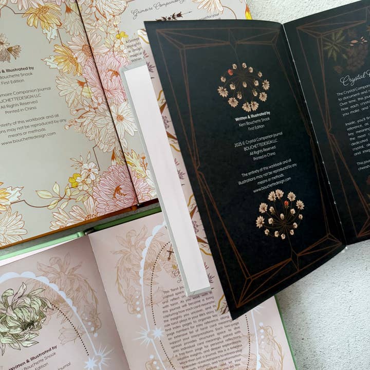BOUCHETTEDESIGN LLC - Wholesale Body, Mind & Spirit - CRYSTAL JOURNAL | Crystal Companion Journal15