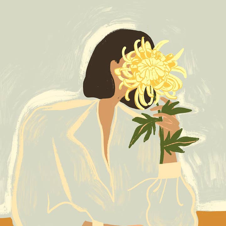 Arty Goyave (Le Crysanthème) PPR54681 pour la vente par The Art Group