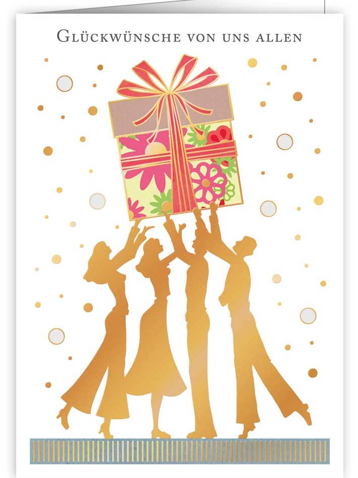 Tillykke fra os alle; 3699 for engroshandel hos Actetre Deutschland Gmbh