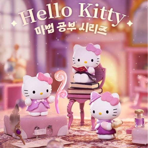 K-Wonderland - Wholesale Figurine Toy - Kids - Hello Kitty Magical Study Series — Blind Box Figures1