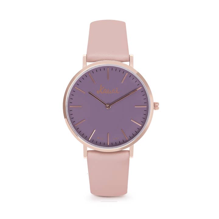 Napali Purple Pink and Lilac Pink Watch for wholesale by Kauai watches