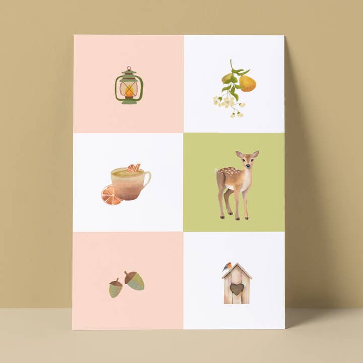 Cartolina | Calore per la vendita all'ingrosso da parte di Studio Poppybird