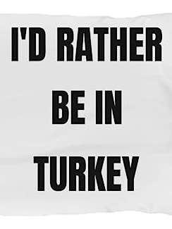Turkey Pillowcase, Turkey Gifts, Turkey Pillow case for wholesale by CustomHappy