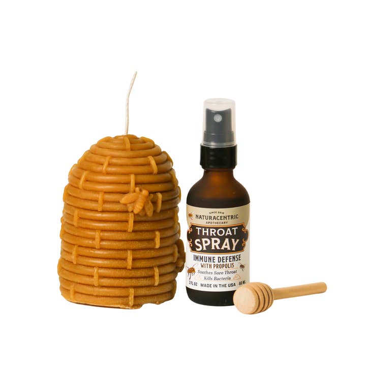 Naturacentric - Vendita all'ingrosso Spray gola - Spray per la difesa immunitaria della gola con propoli e miele1