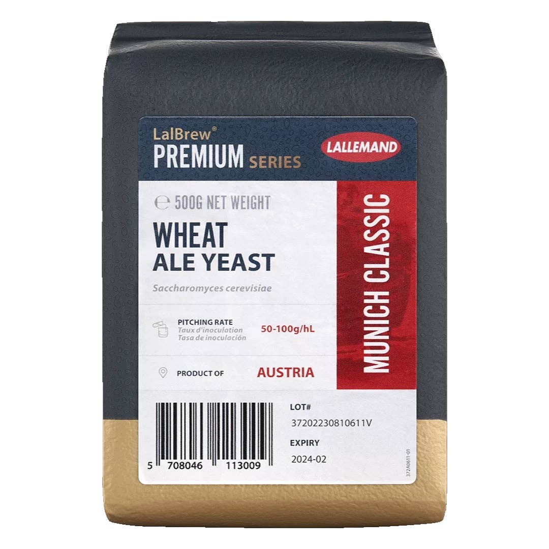 ABC Crafted Series – Kit de cerveja/álcool DIY por atacado – LalBrew | Munich Classic | Trigo LalBrew | (11 g | 0,38 oz)0