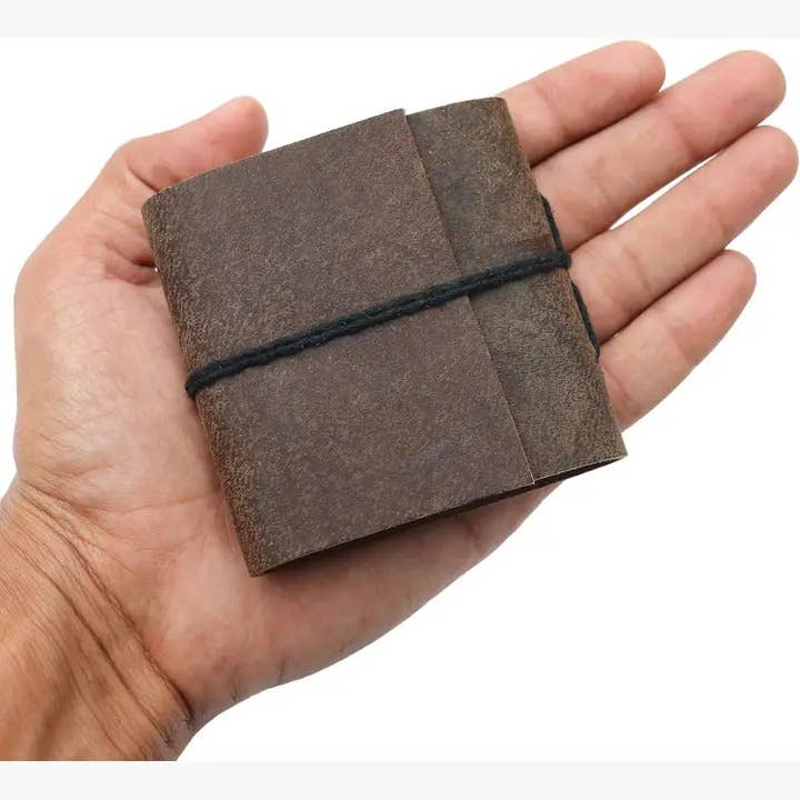 Tuzech Leather - Vendita all'ingrosso Diari/agende - Mini diario compatto in pelle vintage fatto a mano30