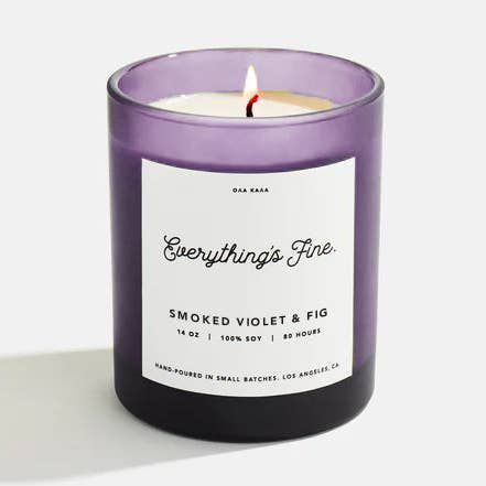 Smoked Violet & Fig for wholesale by The Everything's Fine Co.
