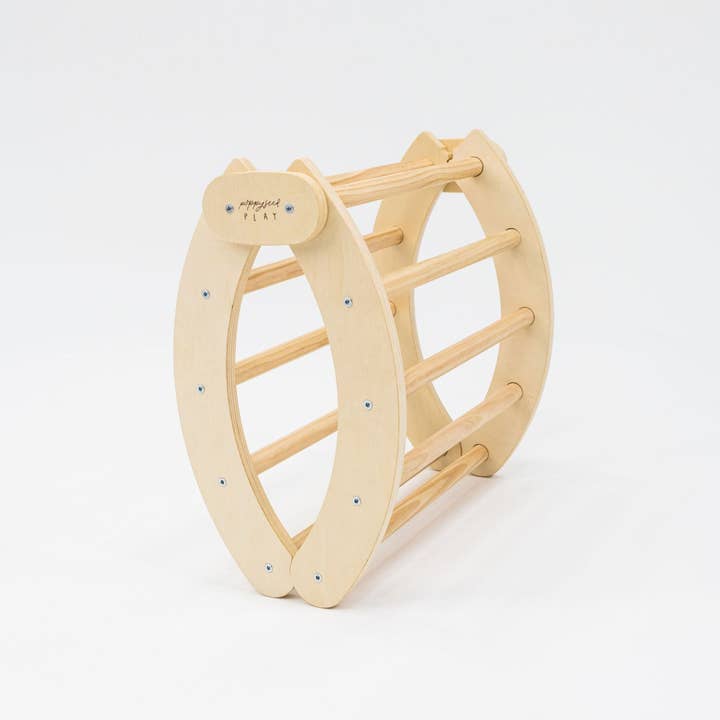 Poppyseed Play - Vente Jouet en bois – enfant - Arche d'escalade pliable7