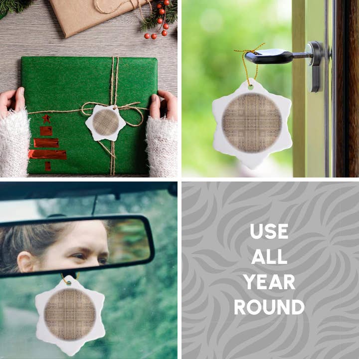 3dRose - Wholesale Ornament - 3dRose, Italian fresco abstract., Ornament11