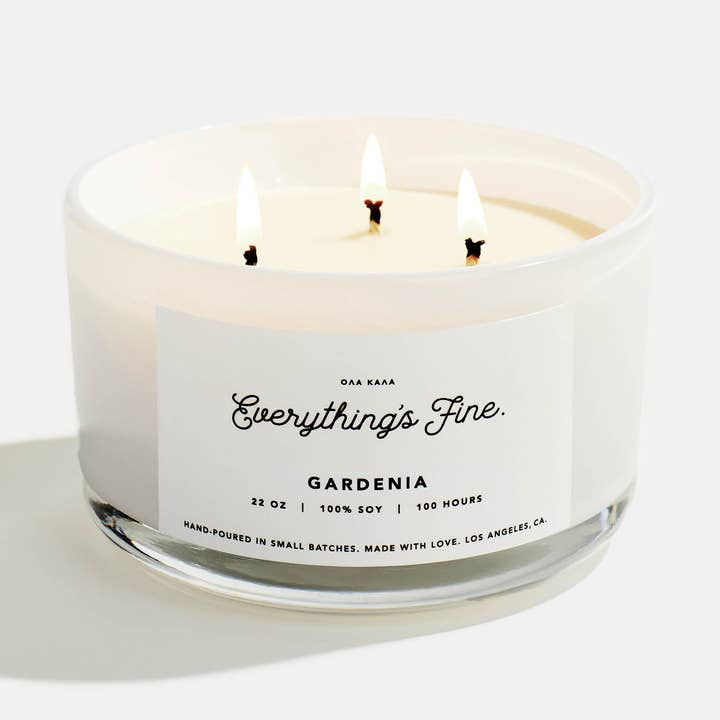 Luxe Gardenia for wholesale by The Everything's Fine Co.