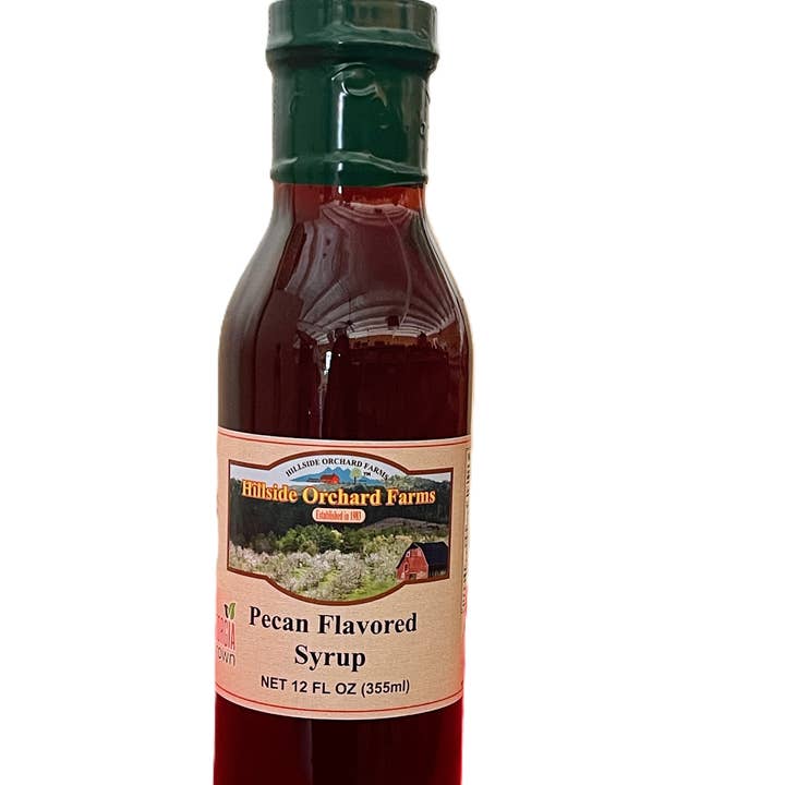 Pecan Flavored Syrup for wholesale by Hillside Orchard Farms