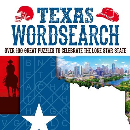 Texas Wordsearch: 100 Puzzles for the Lone Star for wholesale by Bradley's Book Clearance