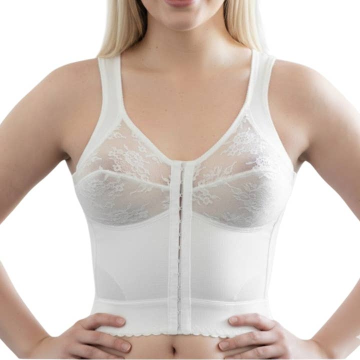 CORTLAND STYLE 9603 - Främre stängning bakstöd VIT för wholesale av Rago Shapewear