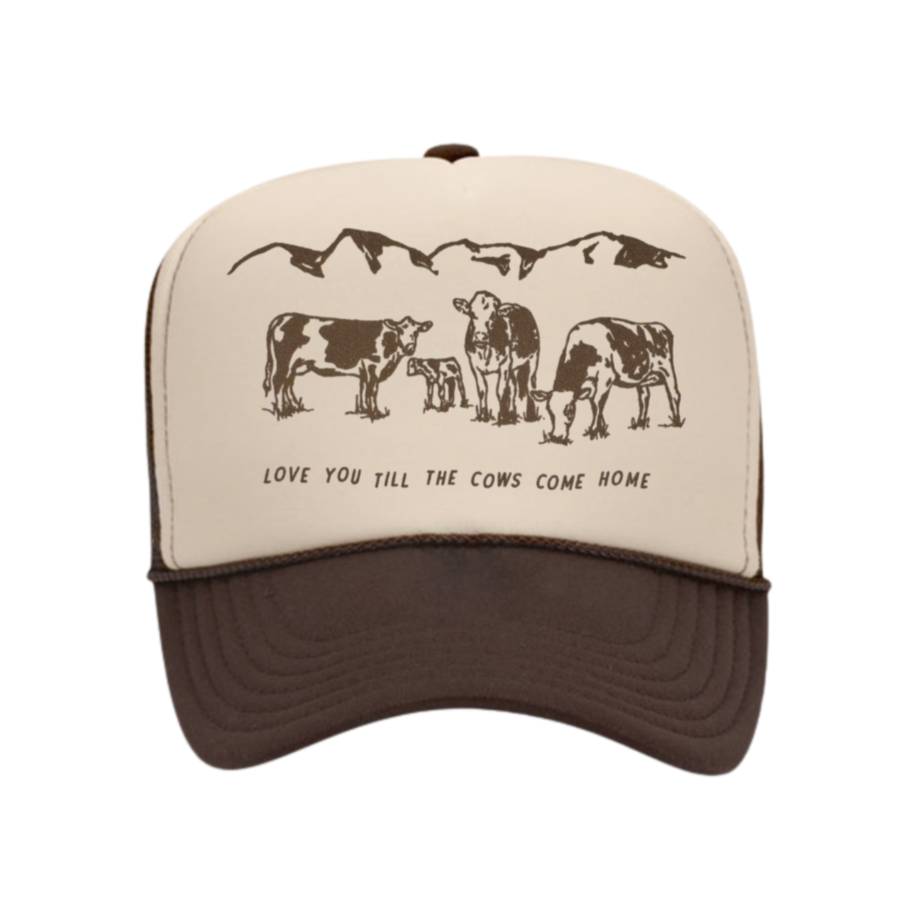 Not From Malibu - Wholesale Trucker Hat - Women's - Cows Come Home Trucker Hat1