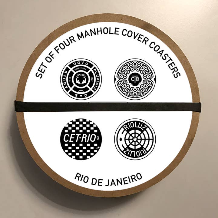 Tombino - Wholesale Coasters - Manhole Cover Coasters Rio De Janeiro6