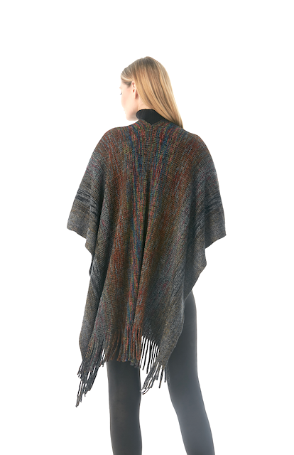 Pretty Persuasions - Vendita all'ingrosso Mantella - Donna - CP22102 Coprispalle Ruana Monterrey17