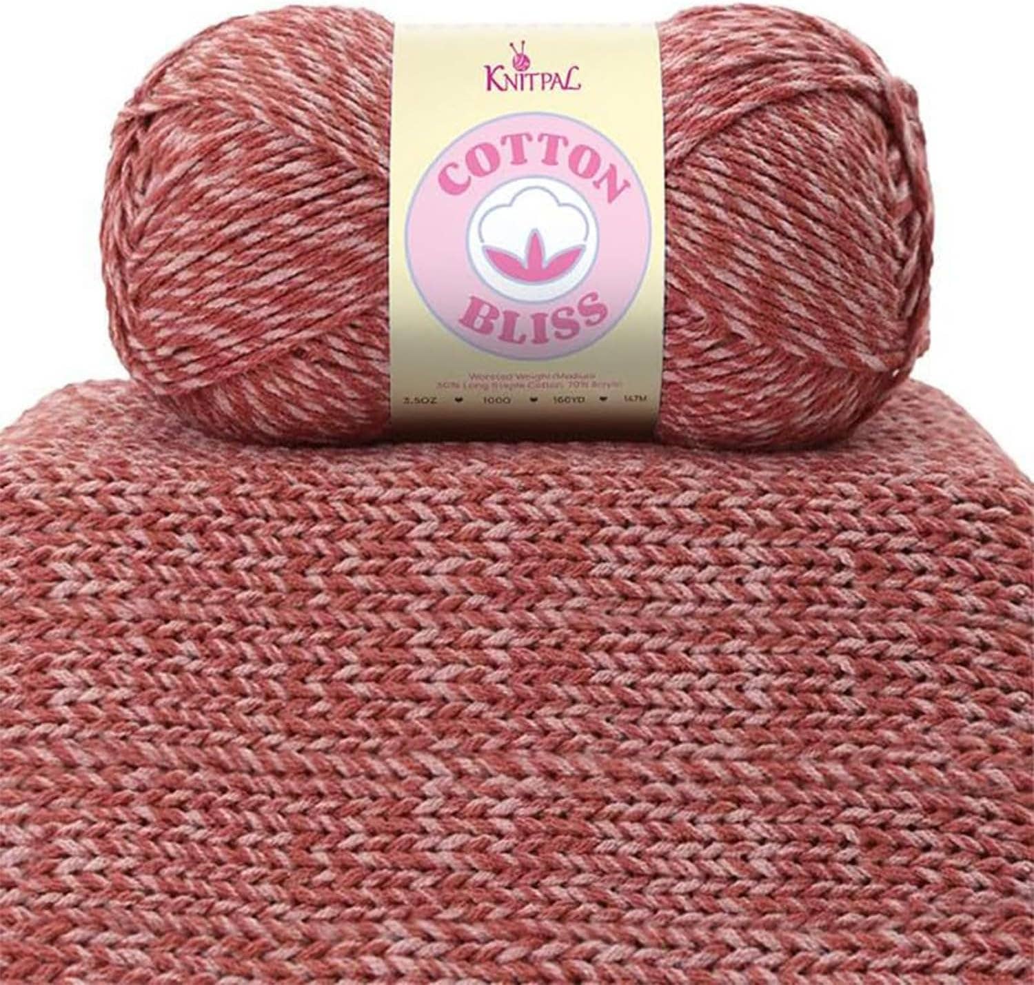 KnitPal - Wholesale Yarn - Cotton Bliss Milky Soft Yarn - #4 Worsted Weight8