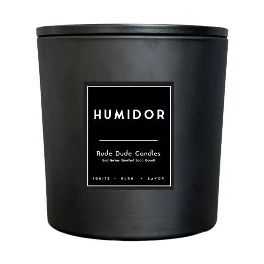 HUMIDOR - Candela Rude Dude Fragrances 55 oz per la vendita all'ingrosso da parte di Rude Dude Fragrances by Cali Cosmetics, Inc.