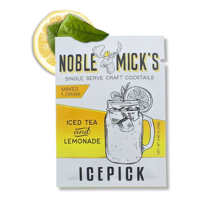 Noble Mick's - Craft Beverage Company - Wholesale Cocktail Mix/Syrup - Icepick Single Serve Craft Cocktail1