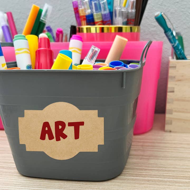 Wrapables.com - Wholesale Gift Tag Label - Wrapables Kraft Paper Sticker Labels for Lids, Mason Jars4