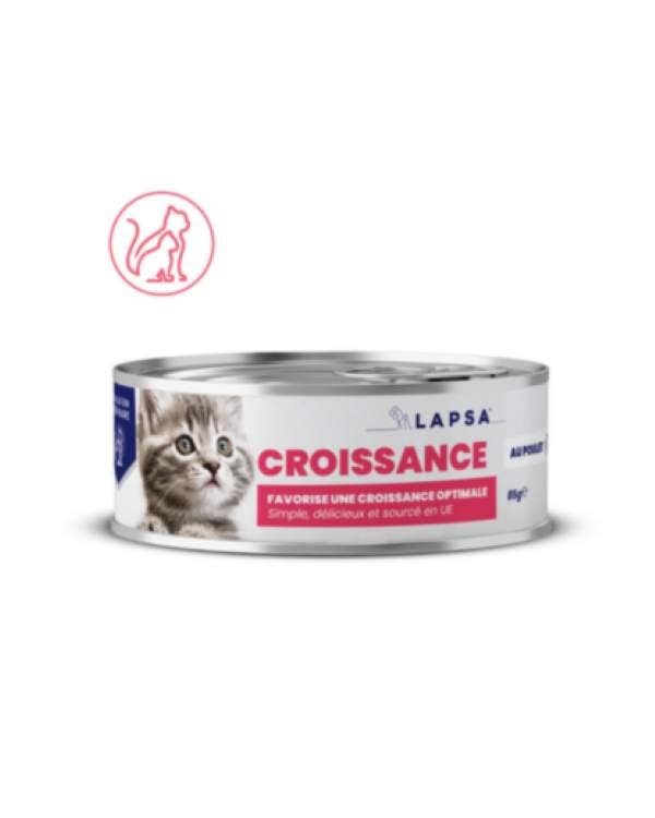 LAPSA - Wholesale Pet Food - Cat - Lapsa - Kitten Growth Mousse - Chicken - 24x85g0
