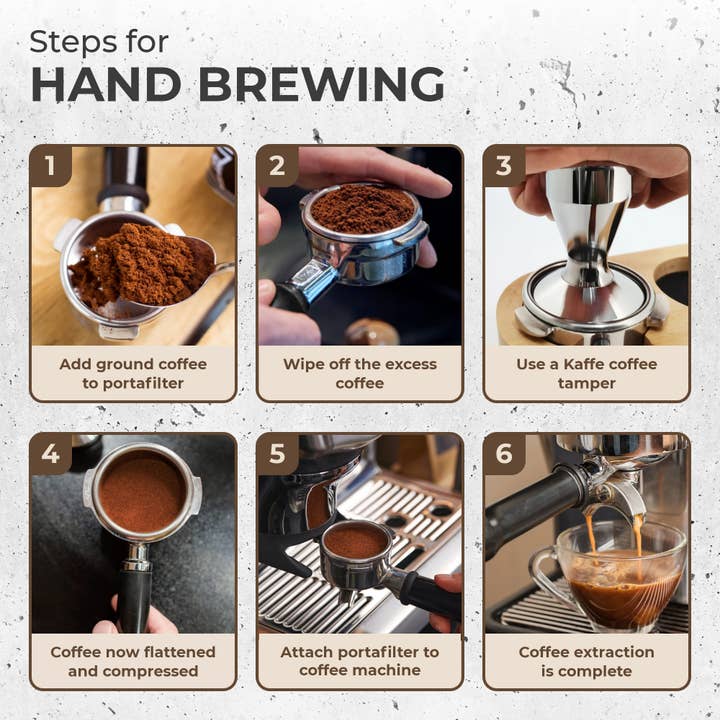 Kaffe - Wholesale Kitchen Tool/Gadget - Kaffe 54mm Stainless Espresso Tamper - Premium Press Tool