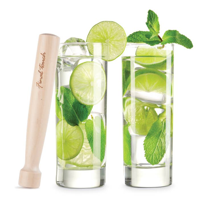 Mojito Glass & Muddler Set for wholesale by Final Touch