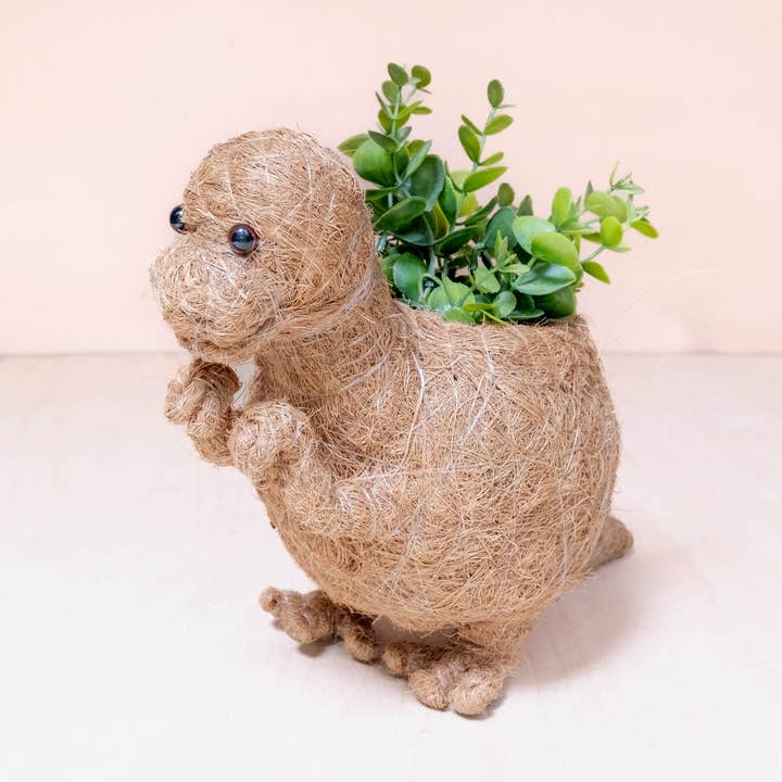 Baby T-Rex Planter - Handcrafted Pots | LIKHÂ for wholesale by LIKHÂ