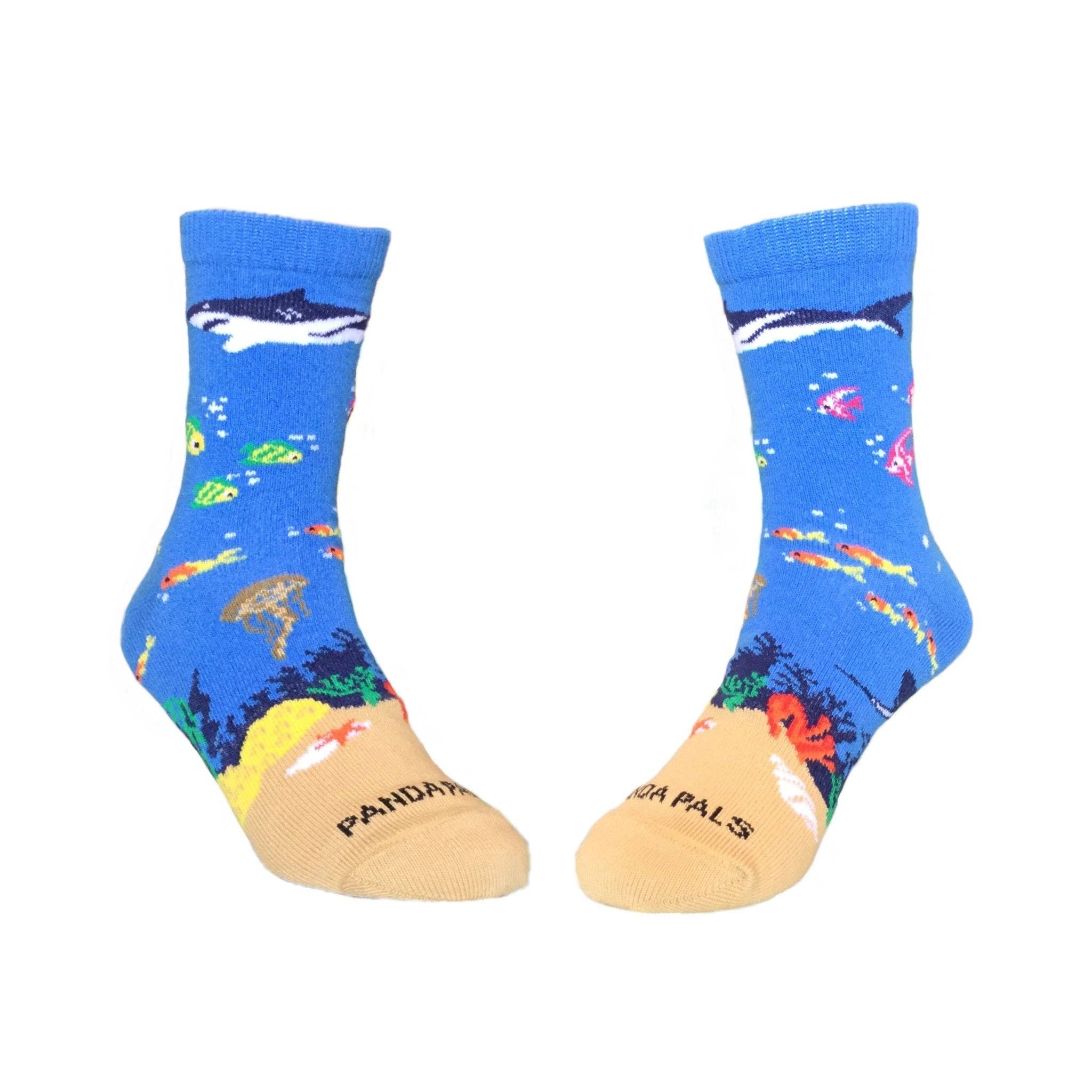 Sock Panda - Wholesale Socks - Kids - Shark in the Ocean Socks (Ages 3-7)3