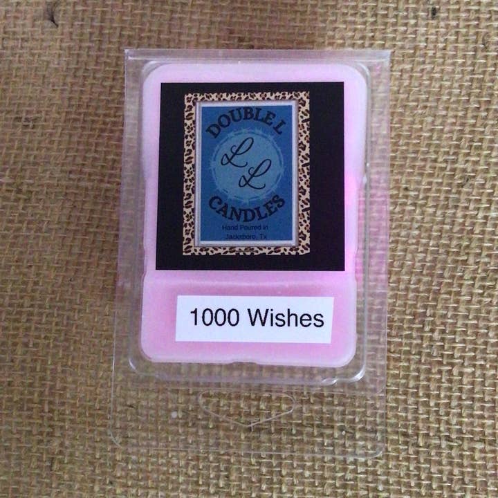 1000 Wishes Wax Melt for wholesale by Double L Florist and Gift Boutique
