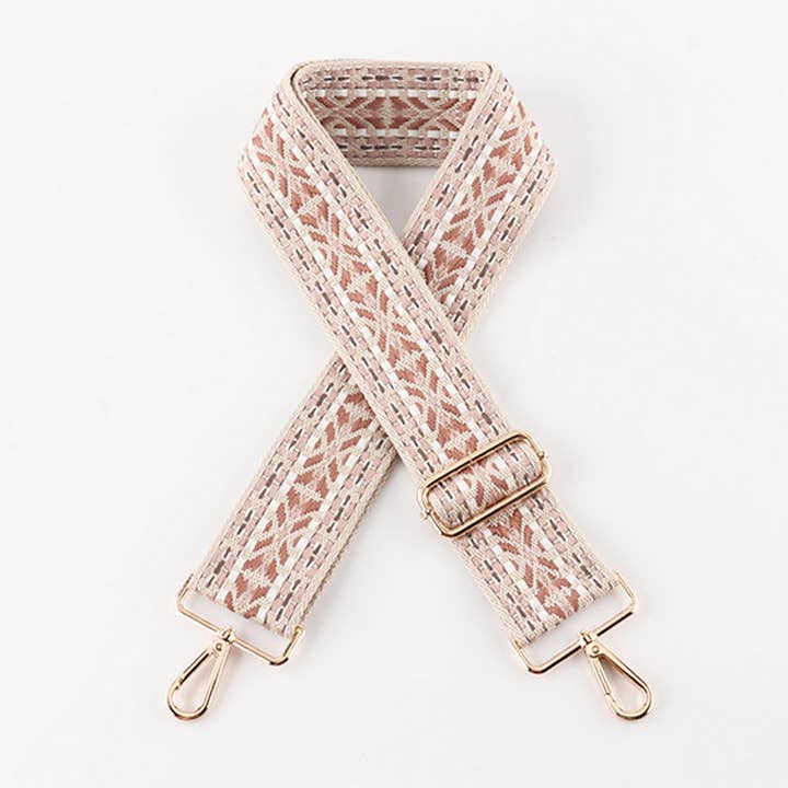 ACCITY - Wholesale Bag Strap - Women's - RETRO BOHO STYLE ADJUSTABLE BAG STRAP_CWMM1042