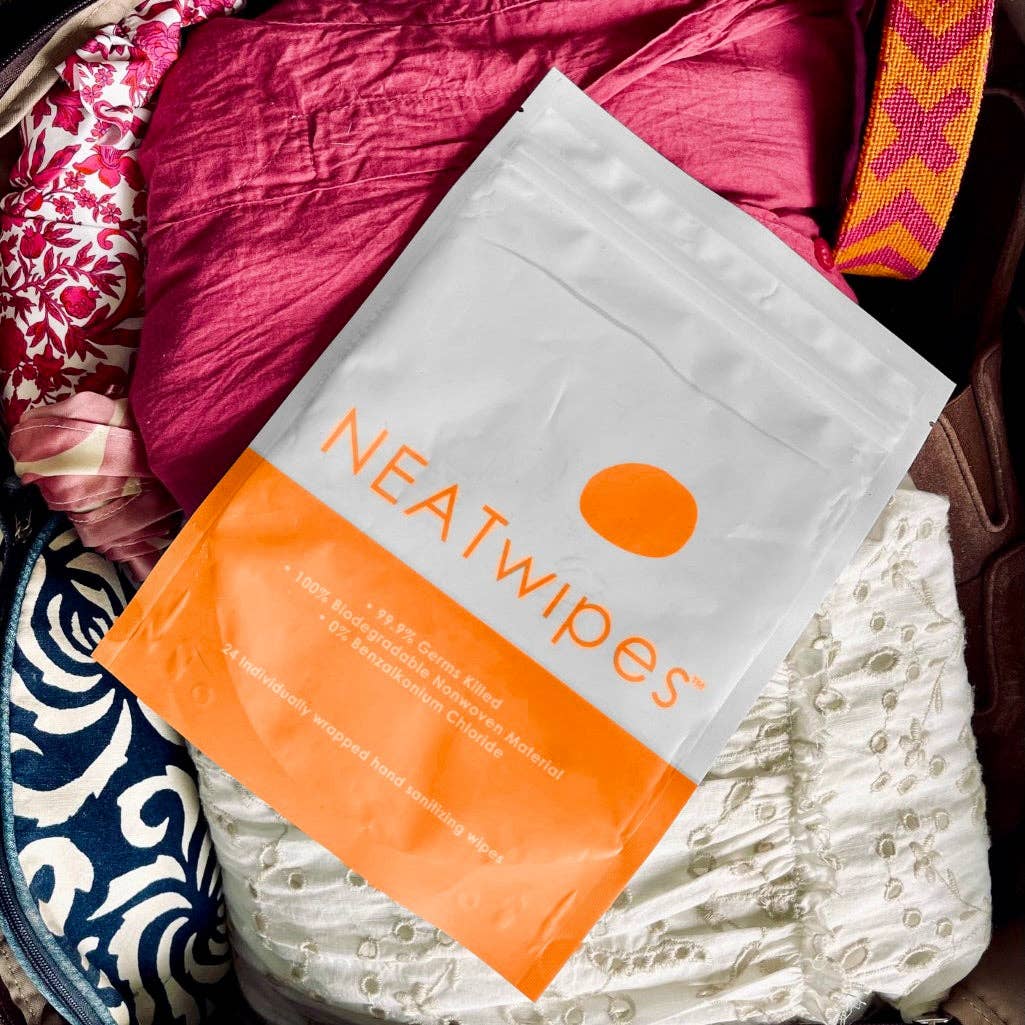 NEATGOODS, LLC. - Wholesale Hand Sanitizer - Individually Wrapped Hand Wipes | Biodegradable | Citrus6