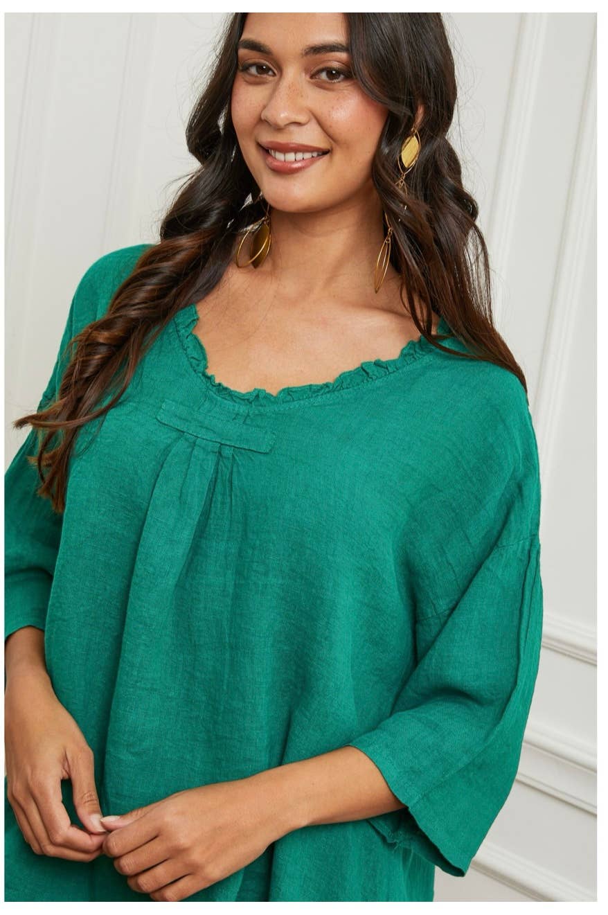 LÉA & LUC - Wholesale Tunic - Women's - 100% Linen Tunic REF.1076858