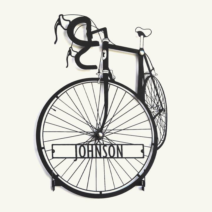 Personalized Bicycle Helmet Wall Hanger for wholesale by NOXART LLC