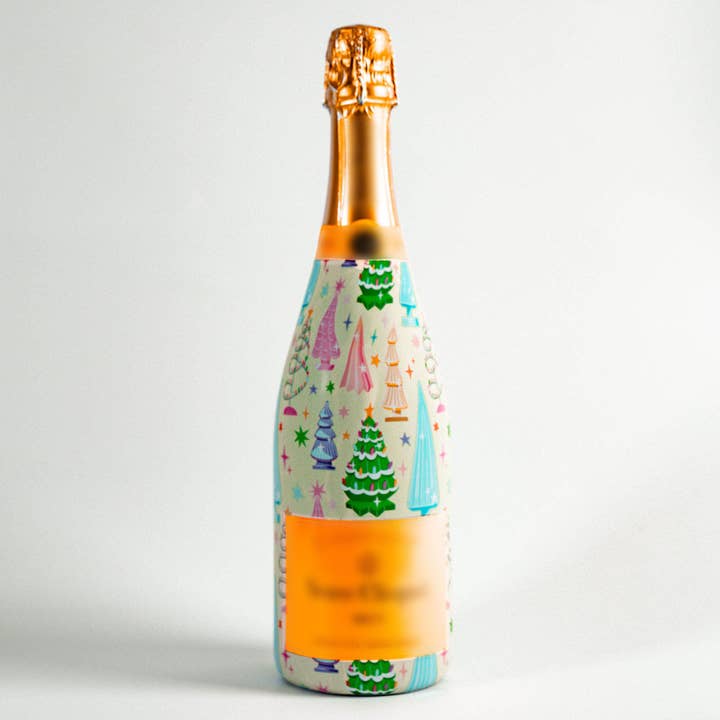 Beau Bottles Timeless Christmas Trees - Champagne Collection for wholesale by Beau Bottles
