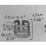 BABY JOYS - Wholesale Cocktail/Statement Ring - SILVER RING5