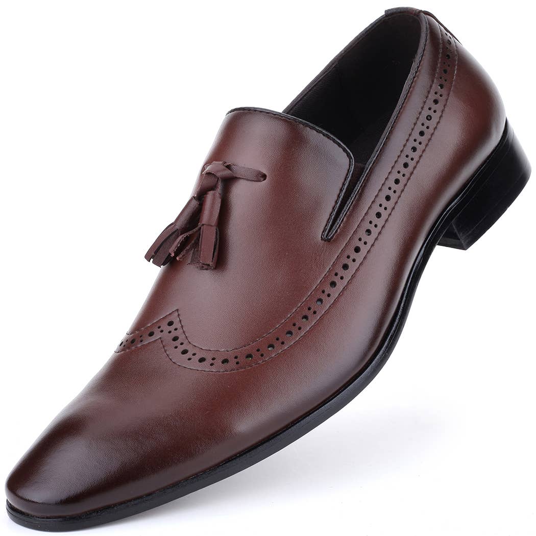 Mio Marino - Wholesale Oxford Shoes - Men's - Tassled Oxford Shoes0